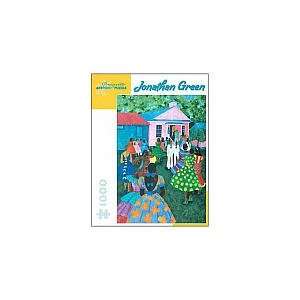   Green Silver Slipper Dance Hall 1000pc Jigsaw Puzzle Toys & Games