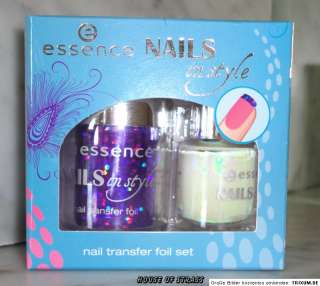 essence NAILS in style *** NAIL TRANSFER FOIL SET *** NAGEL 