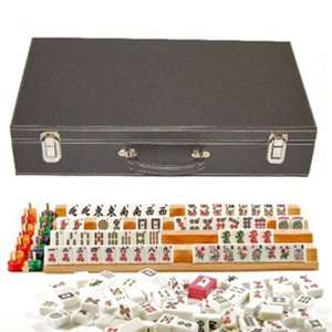  Mahjong American Grey Leatherette Toys & Games