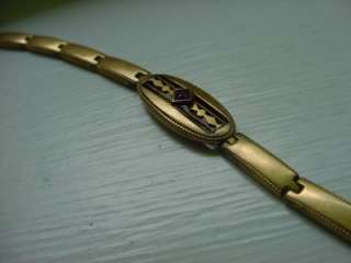 Antique Gorgeous Victorian Solid 8k 333 Gold Bracelet  