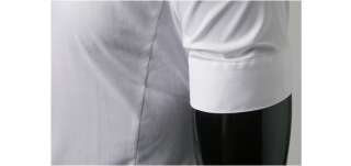 Bros mens Dress Basic Slim 2Button White Shirts sz .5  