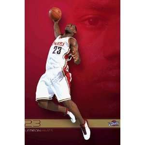  LeBron James Poster Action