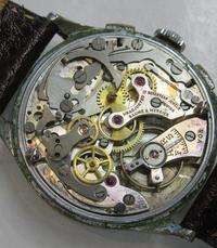Vintage Baume & Mercier Stainless Swiss Watch 1930 1940  