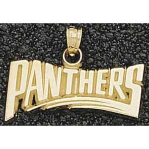  Carolina Panthers 14K Gold Panthers Pendant Sports 