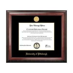  Pittsburgh Panthers Gold Embossed Diploma Frame Sports 