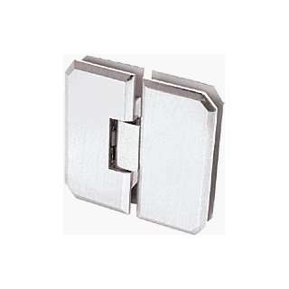 CRL Monaco 180 Series Chrome 180° Glass to Glass Hinge Swings In and 