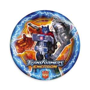    Transformers Energon 7 Dessert Plates   8 Count: Toys & Games