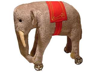 Steiff Replica Elefant auf Rädern 1903/04 Replika  