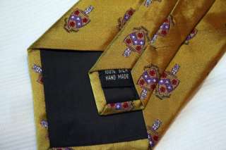 NEW Phi Gamma Delta Silk Classic Gold Tie  