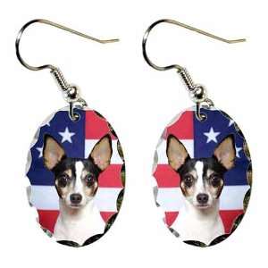  Toy Fox Terrier Earrings 