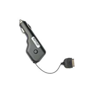 Emerge Technologies Retractable iPod/iPhone Car Power Charger   Black