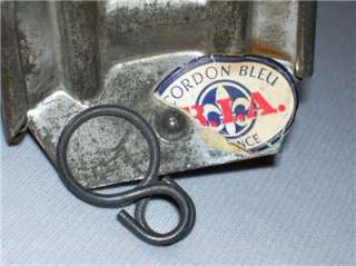 Vintage CORDON BLEU (BIA) Tin 5 Piece Oval PATE FORM Mold (#140 
