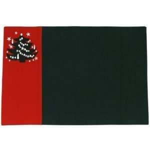   8010144070 Christmas Tree Placemats   Set of 4