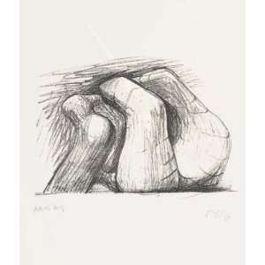     Henry Moore   32 x 38 inches   Two Forms