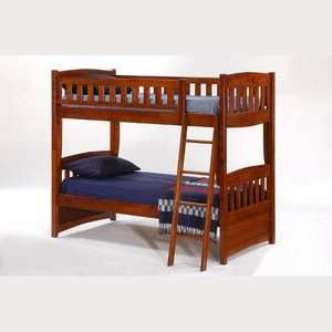 Night & Day Cinnamon Bunk Bed in Cherry