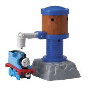    Thomas the Tank Lights and Sounds Engine Wash Playset Toys & Games