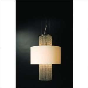  By Trend Lighting Waltz Collection Brushed Nickel Finish 