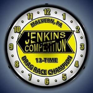  Jenkins Competition Lighted Wall Clock