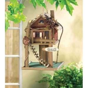  Treehouse Garden Birdhouse