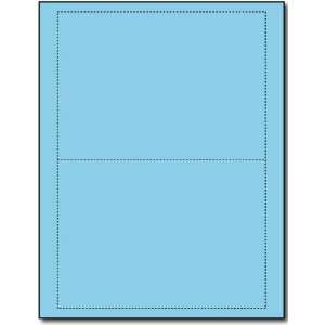  Blank Lunar Blue Post cards, 5 x 7   100 Sheets / 200 Postcards 