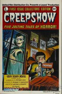 Creepshow   SIGNED ORIG MOVIE POSTER U.S. 1SH 1982  