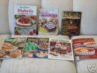 LOT COOKBOOKS7 TASTE OF HOME DIABETIC QUICK COOKING FISH FOWL BARS