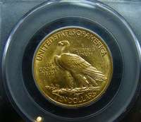 1909 $10 Indian Gold Eagle   PCGS AU58  