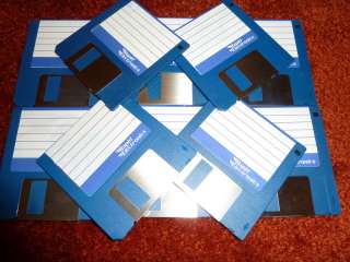 10x 3.5 Floppy Disks, Blank Discs for Amiga Atari DSDD  