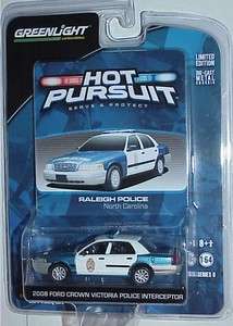   Series # 9 2008 Ford Crown Vic Police Interceptor Raleigh Police NC