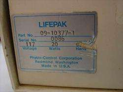 Physio Control Battery Charger Pak LifePak 3  