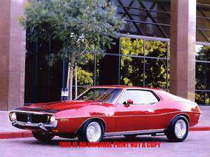 1971 AMC Javelin SST hard to find muscle car print  