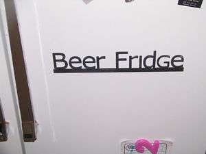 Beer Fridge kegerator sign garage drink man cave magnet  