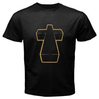 Justice Cross Electro Band New Black T shirt ANY SIZE  