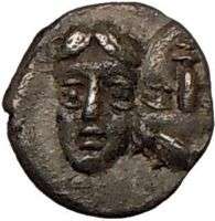 ISTROS Thrace Gemini Dioscuri Twins 400BC Ancient SILVER Greek Coin 