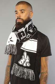 Dissizit The AK All Day Scarf in Black White  Karmaloop   Global 