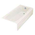 Villager 5 ft. Bath with Right Hand Drain in White