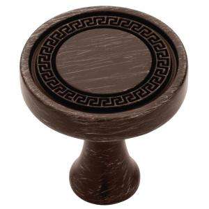 Liberty Classic Tapestry 1 1/4 in. Greek Key Round Cabinet Hardware 