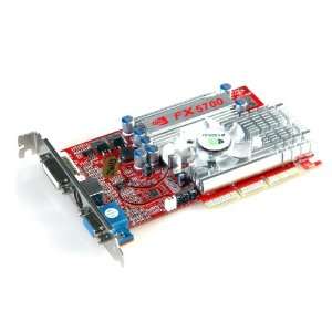 Nvidia Geforce FX 5700 Grafikkarte, 256MB DDR2, AGP Anschluss, DVI 