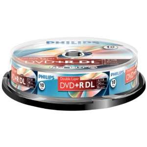 Philips DVD+R DoubleLayer 8.5GB 8x Rohlinge  Computer 