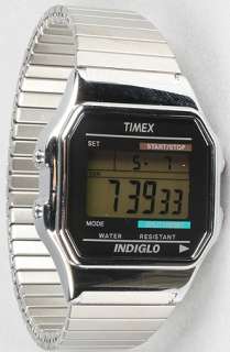 Timex Watches The Digital Watch in Chrome  Karmaloop   Global 