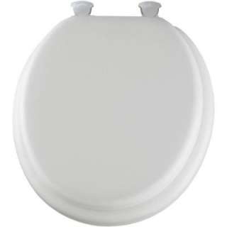 Mayfair Round Closed Front Toilet Seat in White 13EC 000 at The Home 