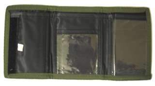 Green Camouflage 3 fold Boys Wallet  