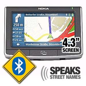 Nokia 500 GPS Navigation   4.3 Touch Screen Display, Bluetooth, Media 