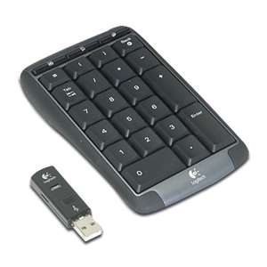 Logitech Cordless Number Pad For Notebooks 