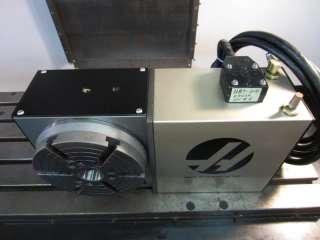 HAAS CNC ROTARY TABLE HRT 210 HRT210 BRUSH TYPE INDEXER *VIDEO*  