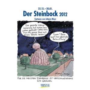 Der Steinbock im Jahr 2012 Cartoon Kalender  Johann Mayr 