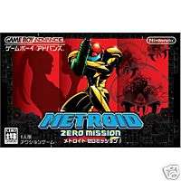 GBA   METROID ZERO MISSION   Game Boy Advance Japan DS  
