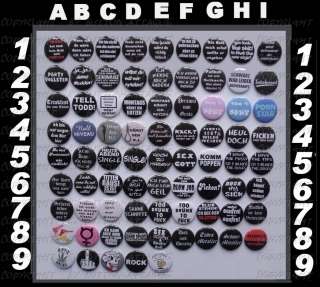 Ultras Buttons Button FREIE AUSWAHL FREE CHOICE Badge  