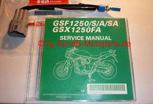 Suzuki GSX 1250 FA L0  Werkstatthandbuch inkl. ABS NEU  