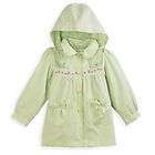 NWT Toddler Girls Carters Embroidered Dressy Coat w/Hood, Size 3T